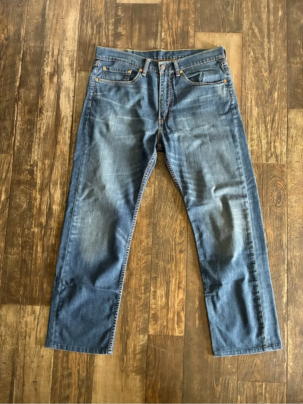 Levi's Relaxed Fit Blue Denim Jeans
